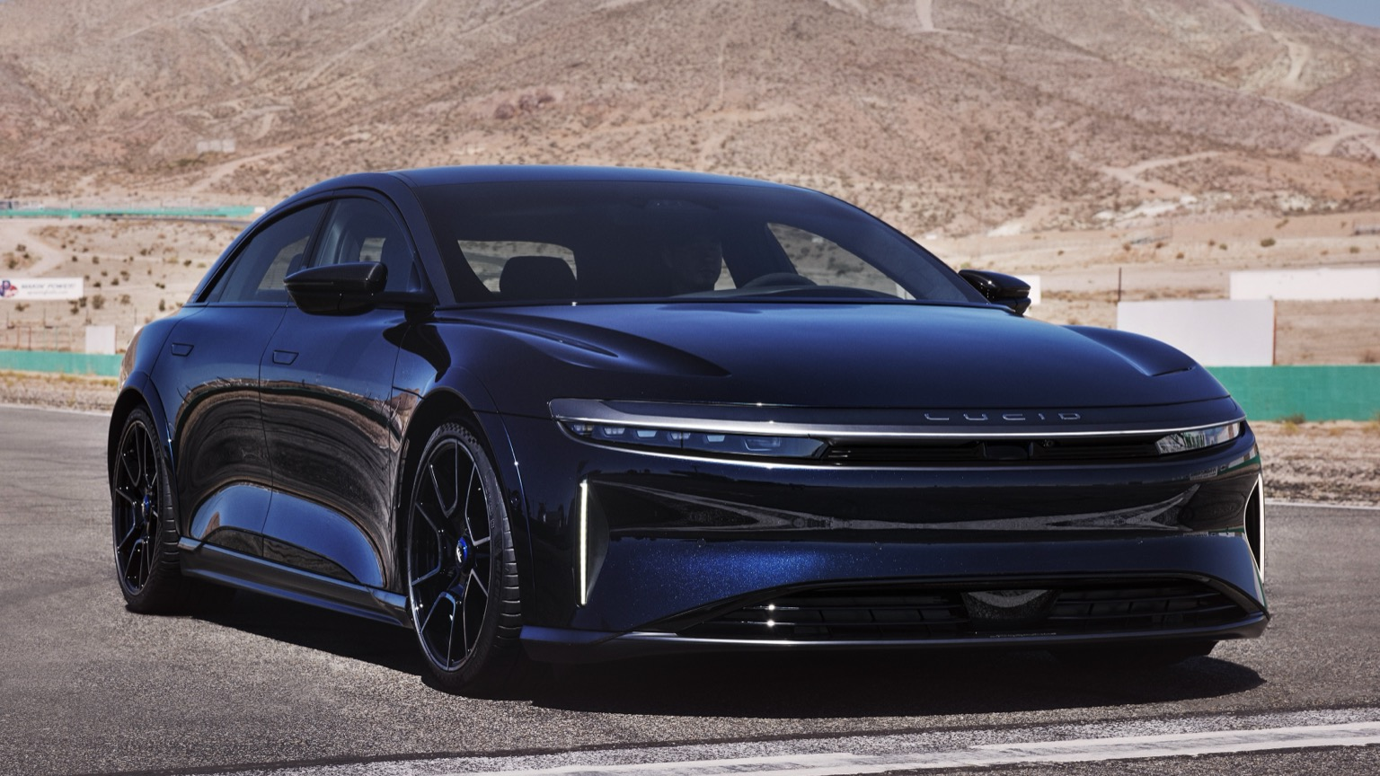 Lucid Air Sapphire hero car